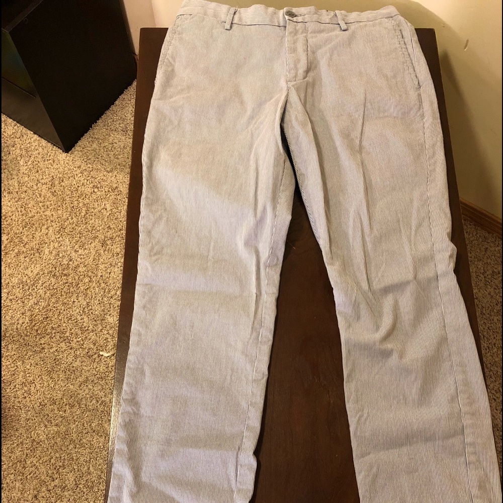 Mens Dockers Pin Stripes 31x32 Casual Slacks